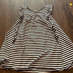 Tucker + Tate Stripe Dress with Ruffle Details